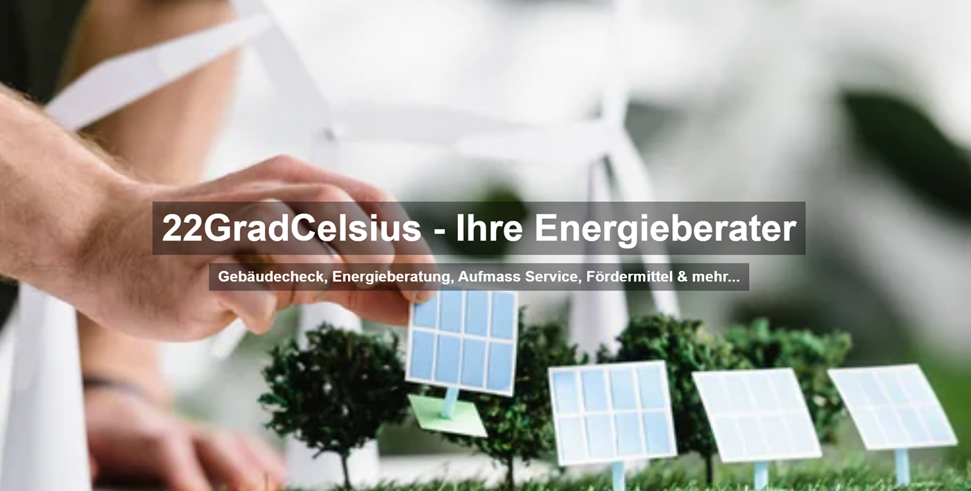Energieberatung Walldorf - ↗️22GradCelsius: ✔️Energieausweis, Fördermittel, Gebäudecheck, Aufmaß Service
